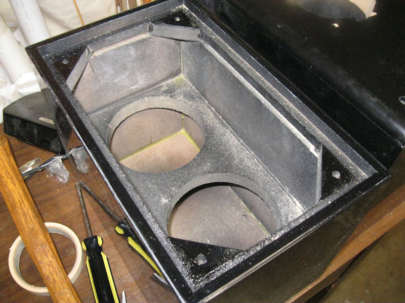 box speaker built up